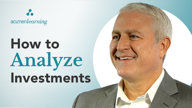 Analyzing Investments | Time Value of Money, WACC, Net Present Value, Internal Rate of Return